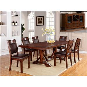 Warehouse M Adirondack Casual Dining Room Group