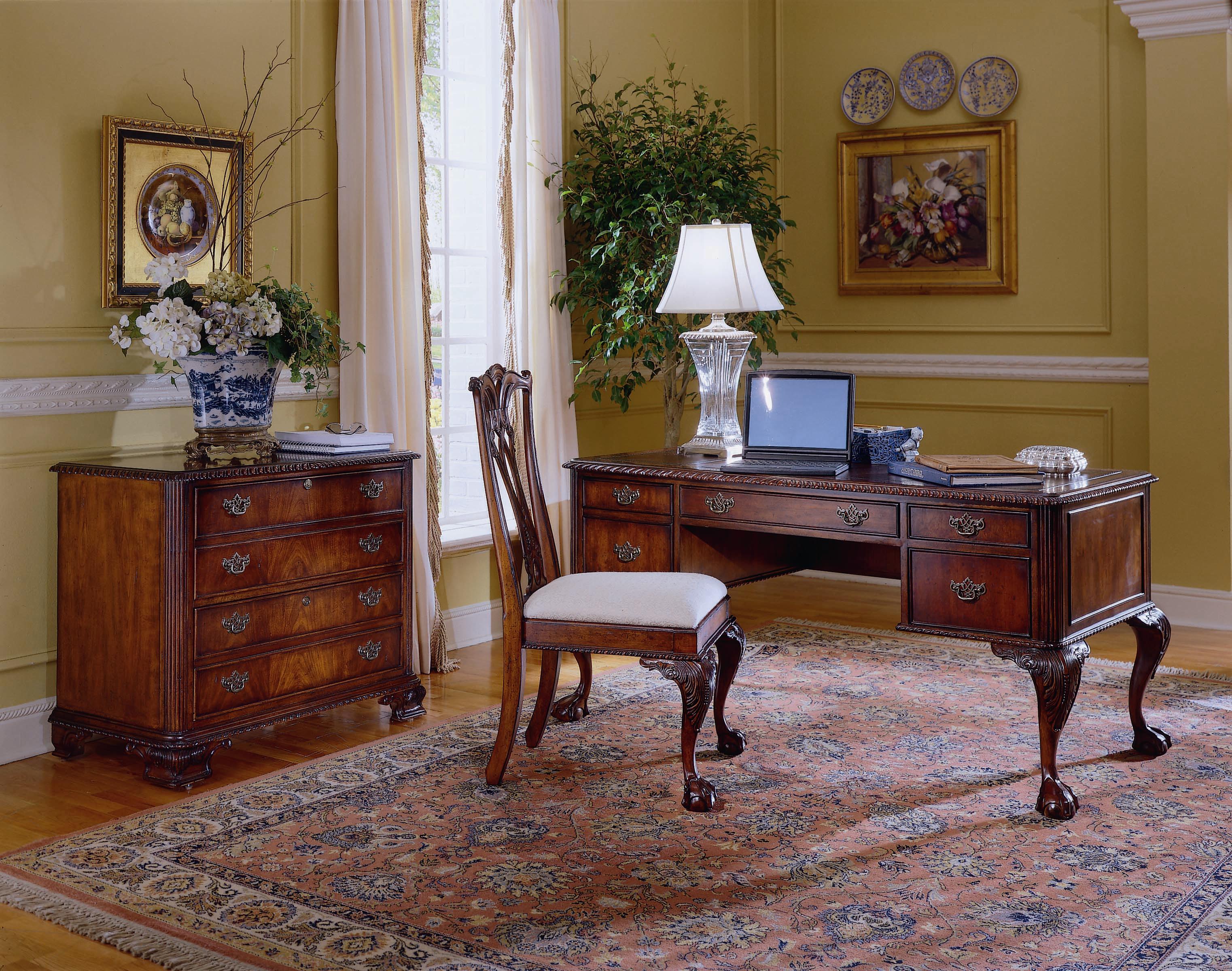 hooker furniture 434 ball and claw desk chair - wayside furniture hooker furniture 434 ball and claw desk chair - wayside furniture