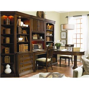 Furniture Cherry Creek Wall Unit With Partner Desk Furniture Cherry Creek Wall Unit With Partner Desk