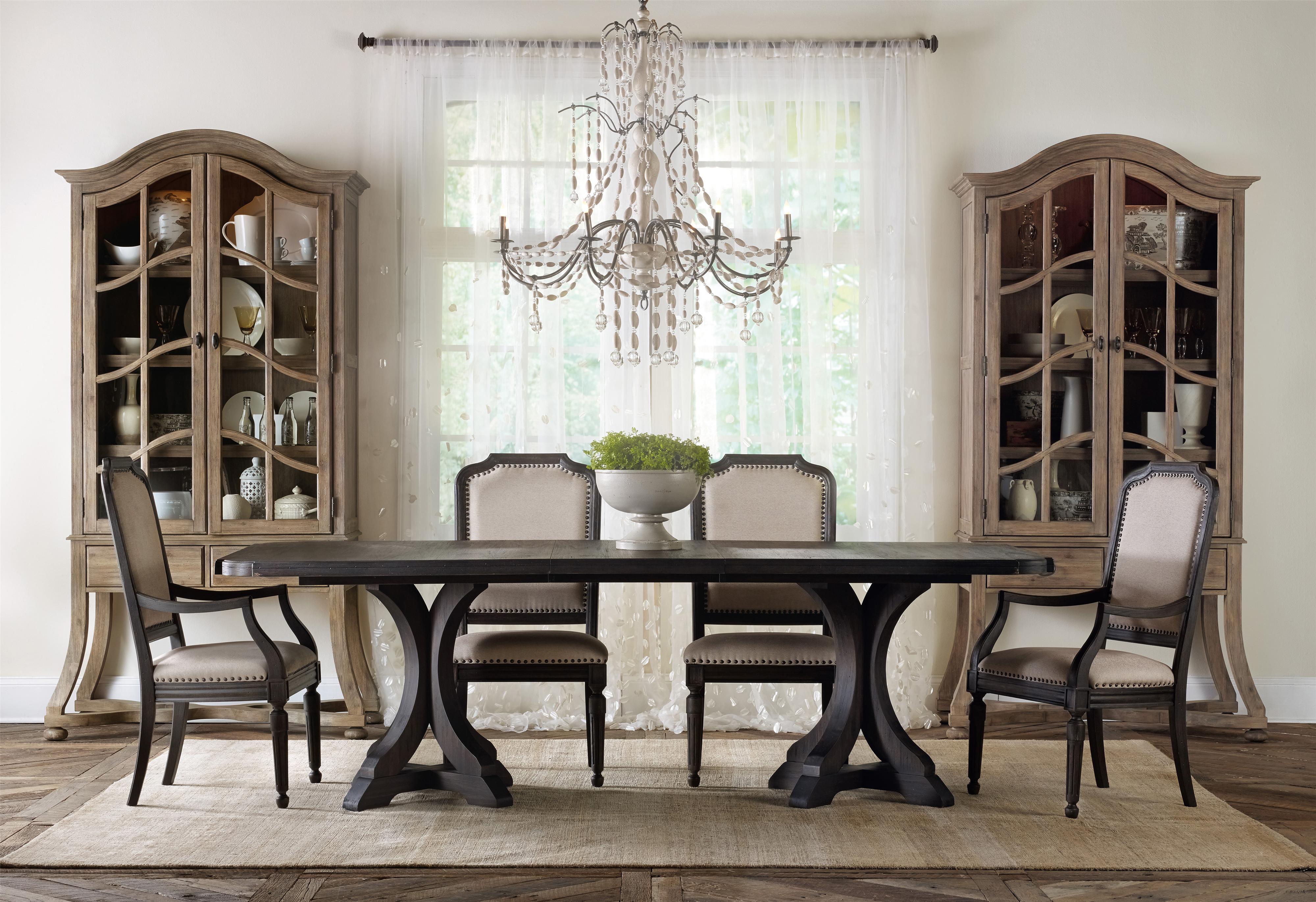 Furniture Corsica Rectangle Pedestal Dining Table Set With Furniture Corsica Rectangle Pedestal Dining Table Set With Upholstered Chairs Wayside 5 Piece Sets