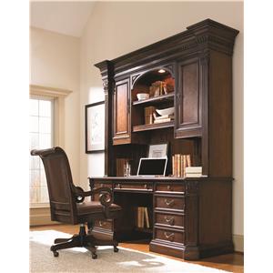 Furniture European Renaissance Ii Office Wall Unit With Dual Furniture European Renaissance Ii Office Wall Unit With Dual Access Peninsula Desk