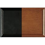 Black & Cherry Finish