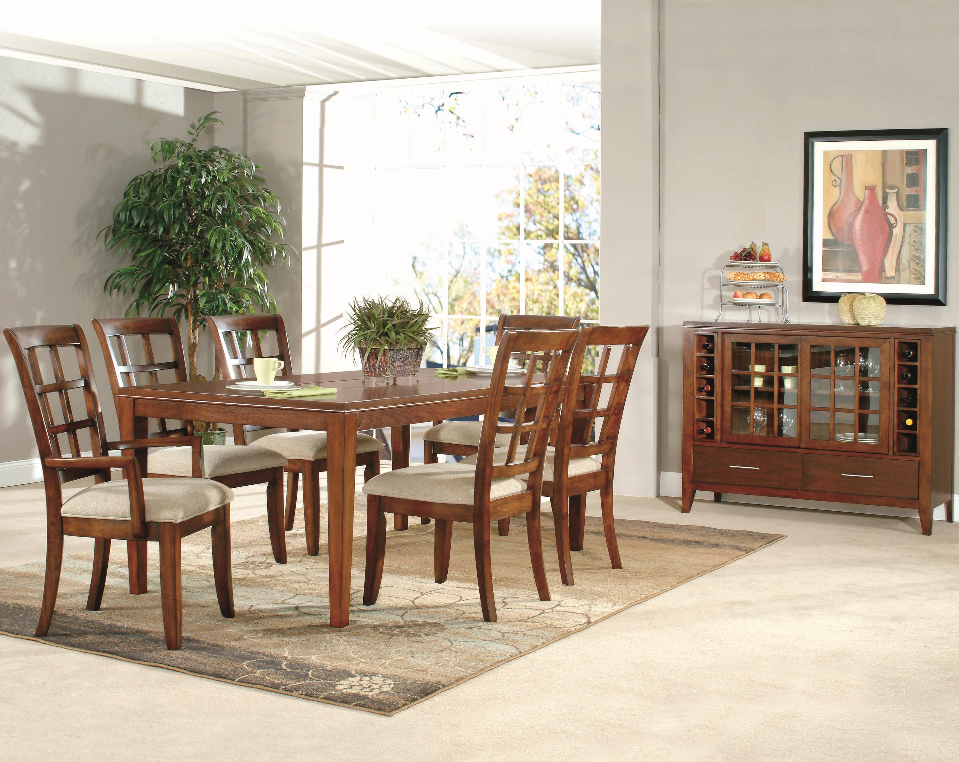 Lacquer Craft Usa Anson Rectangular Dining Table