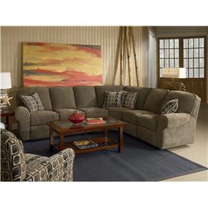 Lane Megan 4 Piece Reclining Sectional Sofa Westrich Furniture Lane Megan 4 Piece Reclining Sectional Sofa