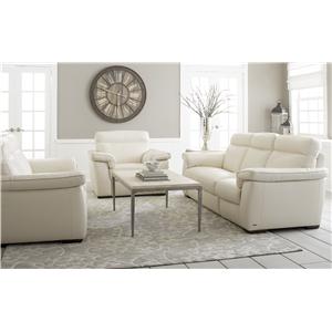 Natuzzi Editions B757 Stationary Living Room Group