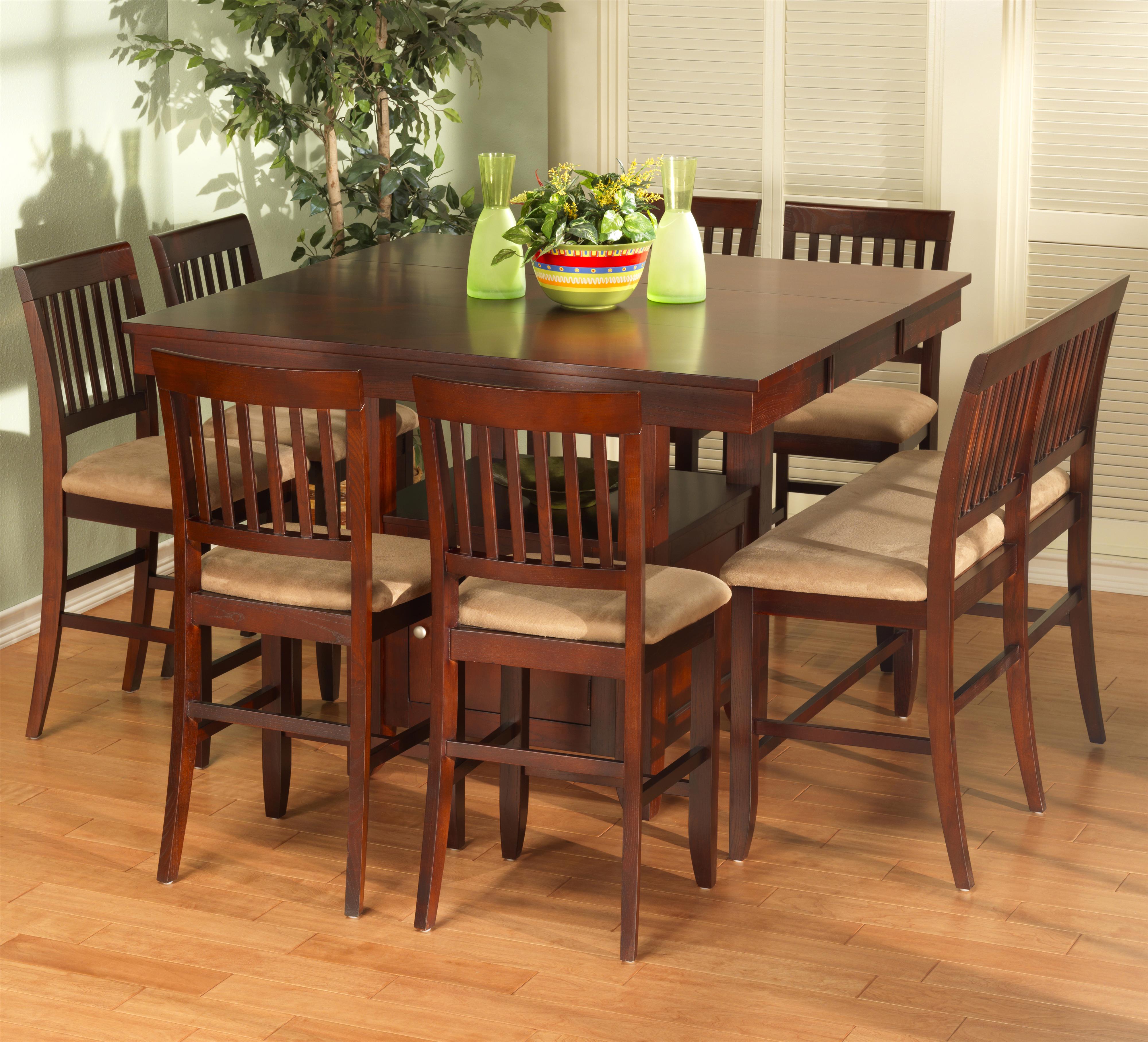 New Classic Brendan 6 Piece Storage Pub Table, Bench, and Counter ... New Classic Brendan 6 Piece Storage Pub Table, Bench, and Counter ...