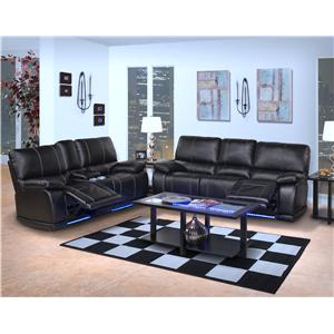 New Classic Electra Power Reclining Living Room Group