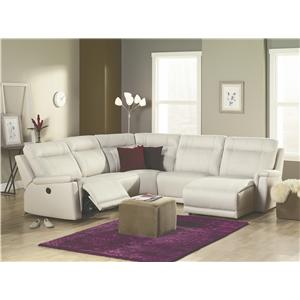 Palliser Westpoint Contemporary Right Hand Facing Sectional W Palliser Westpoint Contemporary Right Hand Facing Sectional W Chaise Recliner