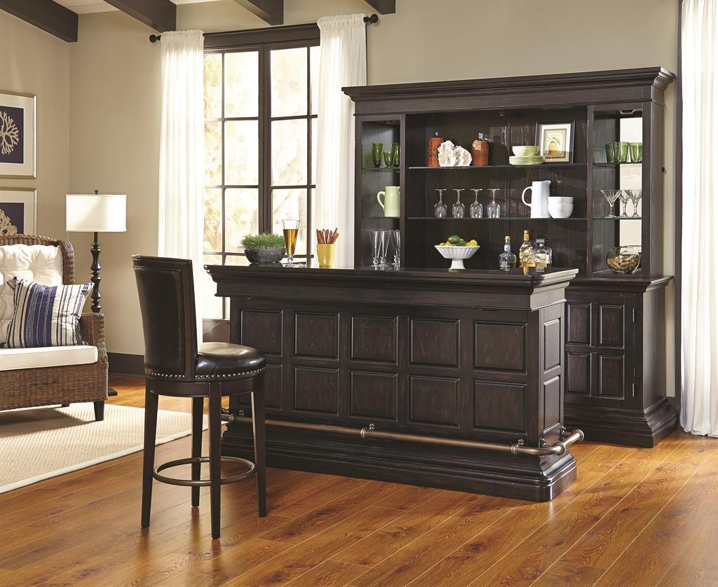 Pulaski Furniture Burton Traditional Bar with Granite Top Pulaski Furniture Burton Traditional Bar with Granite Top