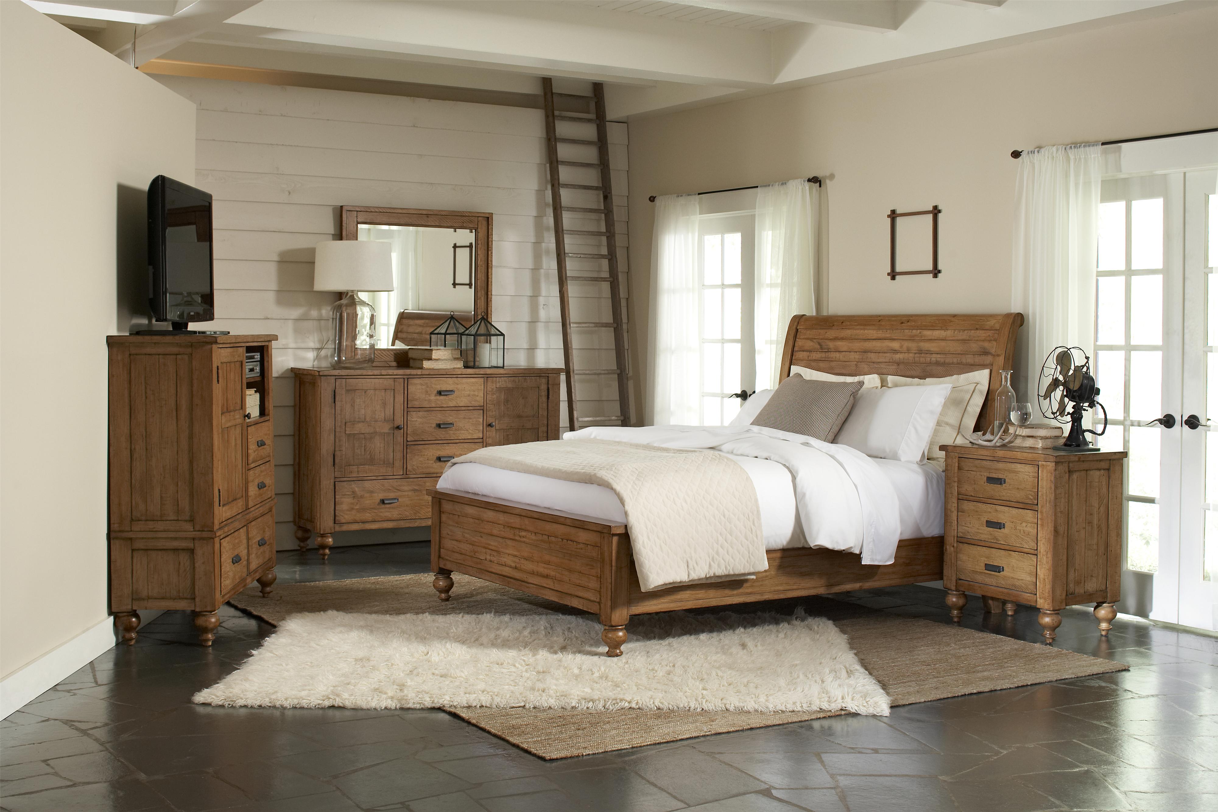 Rustic Pine Bedroom Furniture riverside furniture summer hill queen low profile storage bed Rustic Pine Bedroom Furniture riverside furniture summer hill queen low profile storage bed