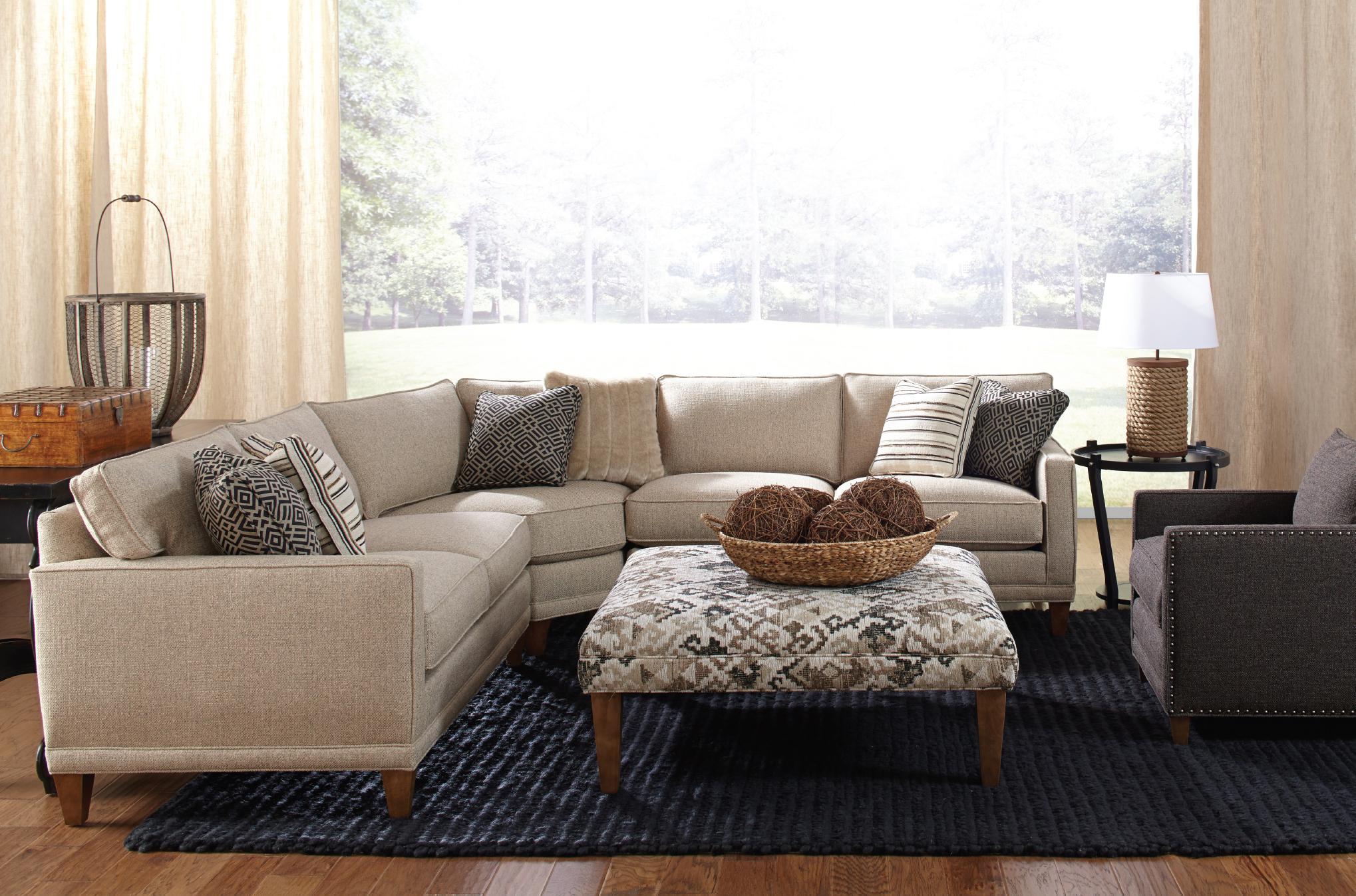 Rowe Townsend Casual Three Piece Sectional Sofa Bullard Furniture Rowe Townsend Casual Three Piece Sectional Sofa Bullard Furniture Sofas Fayetteville Nc