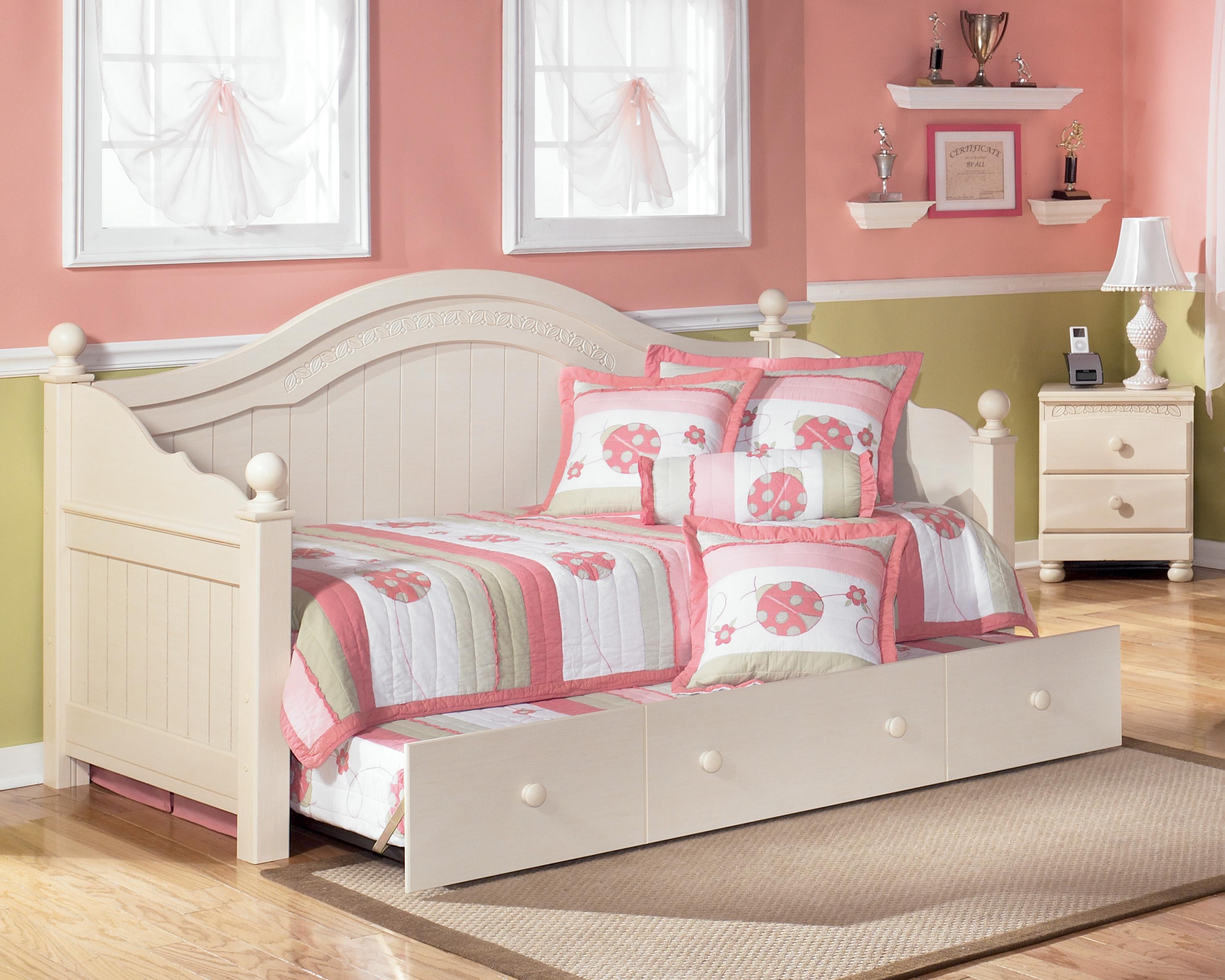 Signature Design By Ashley Cottage Retreat Full Poster Bed With Signature Design By Ashley Cottage Retreat Full Poster Bed With Underbed Storage Wayside Furniture Headboard Footboard