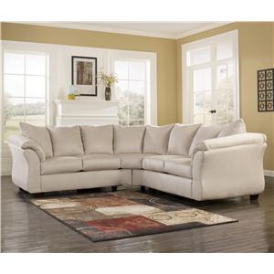 Signature Design By Ashley Darcy Stone Rocker Recliner Wayside Signature Design By Ashley Darcy Stone Rocker Recliner