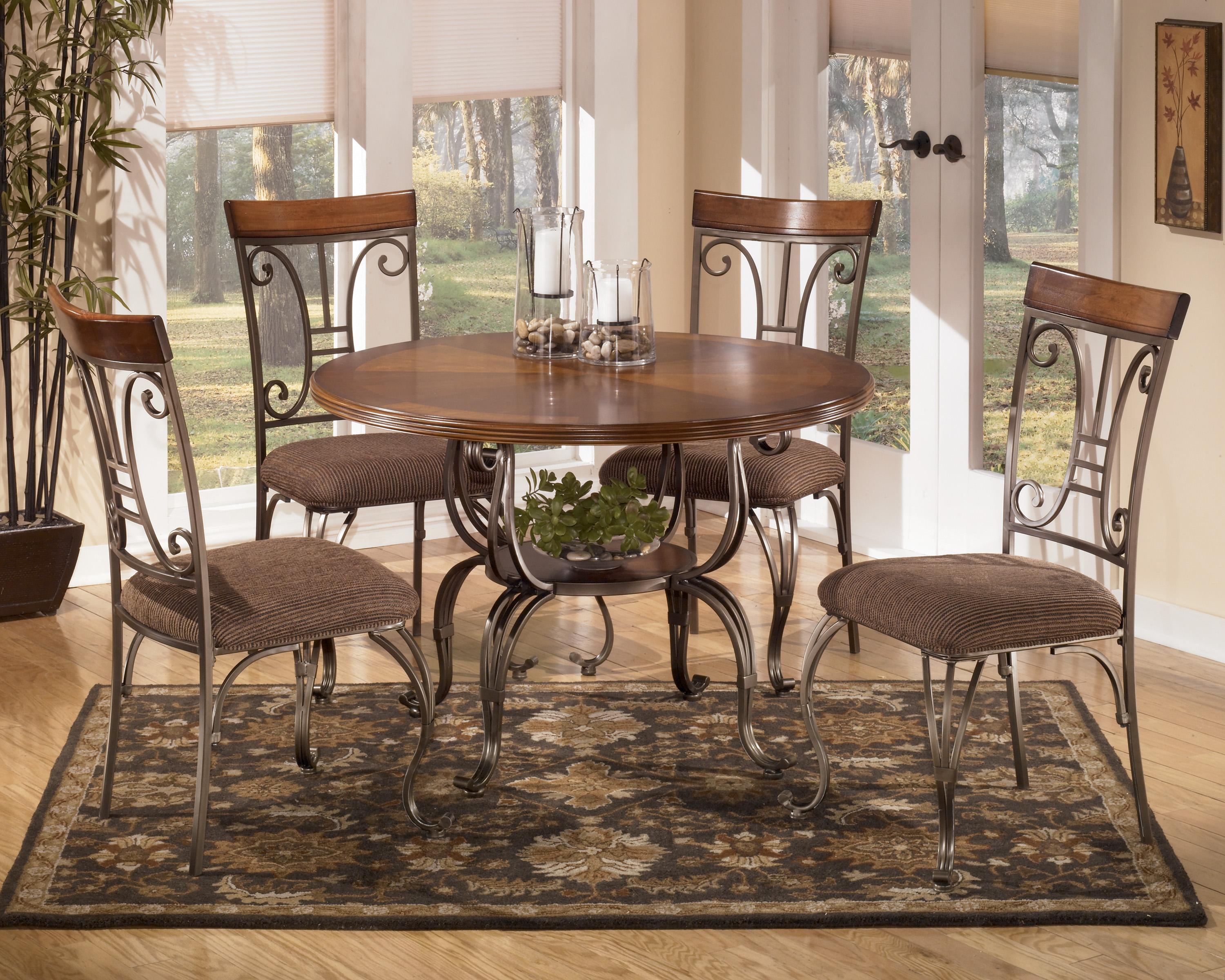 Signature Design By Ashley Furniture Plentywood 5 Piece Round Signature Design By Ashley Furniture Plentywood 5 Piece Round Dining Table Set Item Number