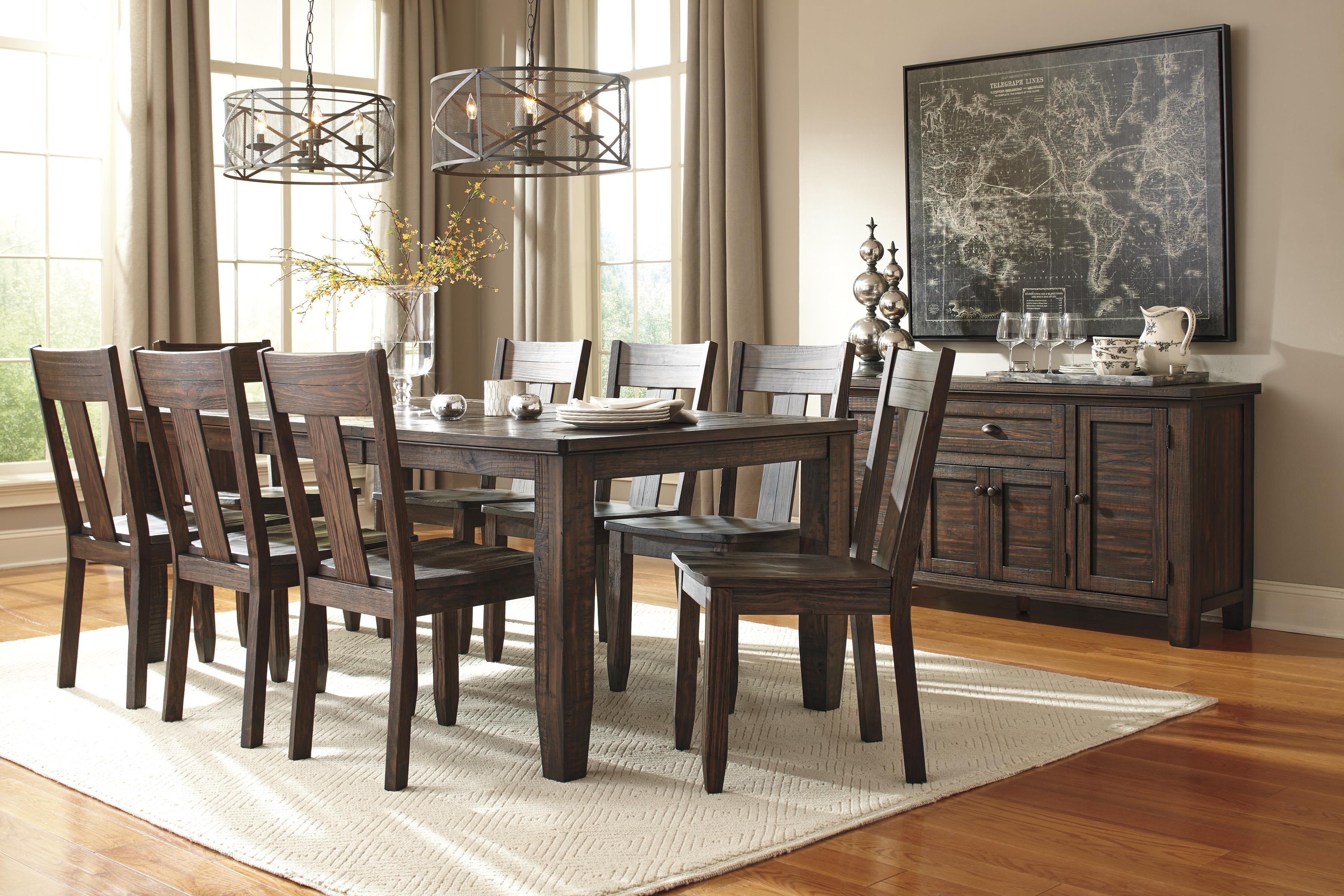 Signature Design by Ashley Trudell 5-Piece Round Dining Table Set ... Signature Design by Ashley Trudell 5-Piece Round Dining Table Set ...