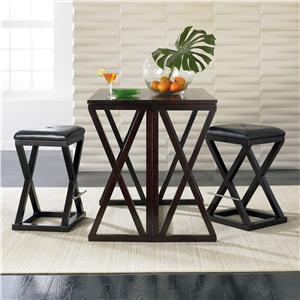 Sitcom Turin 3 Piece Bar Table And Barstool Set Sitcom Turin 3 Piece Bar Table And Barstool Set