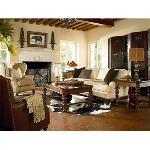 Thomasville Ernest Hemingway Romero Round Mirror Stuckey Thomasville Ernest Hemingway Romero Round Mirror