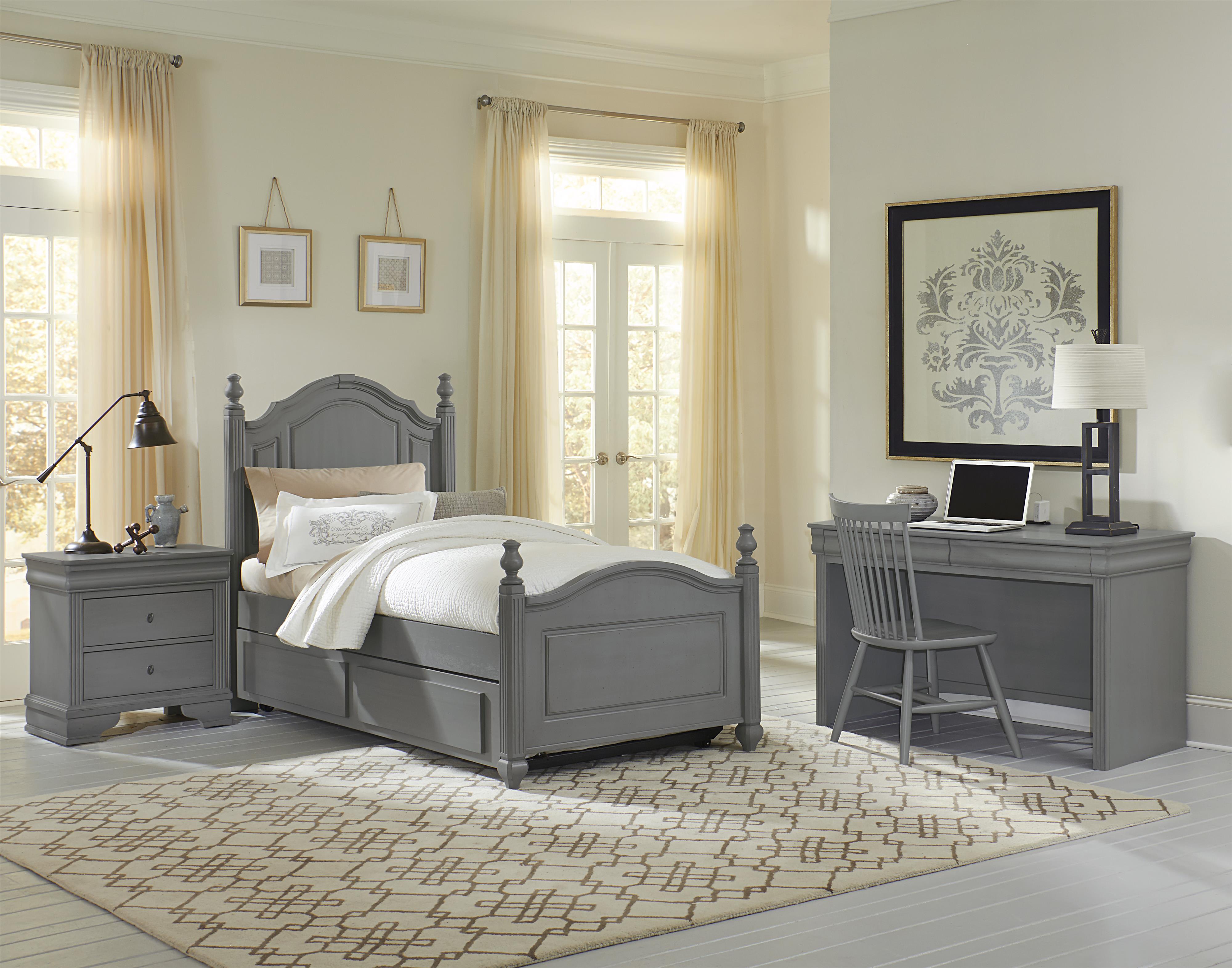 Vaughan Bassett French Market Transitional Full Sleigh Bed