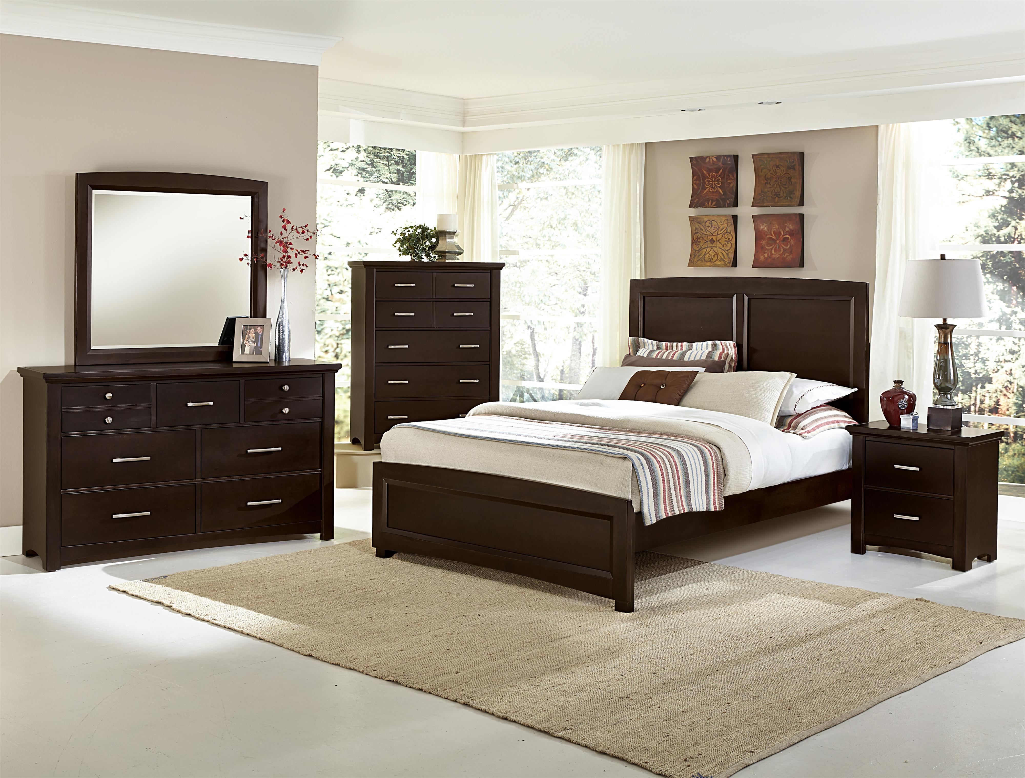 Vaughan Bassett Transitions Twin Panel Bed with Trundle Wayside