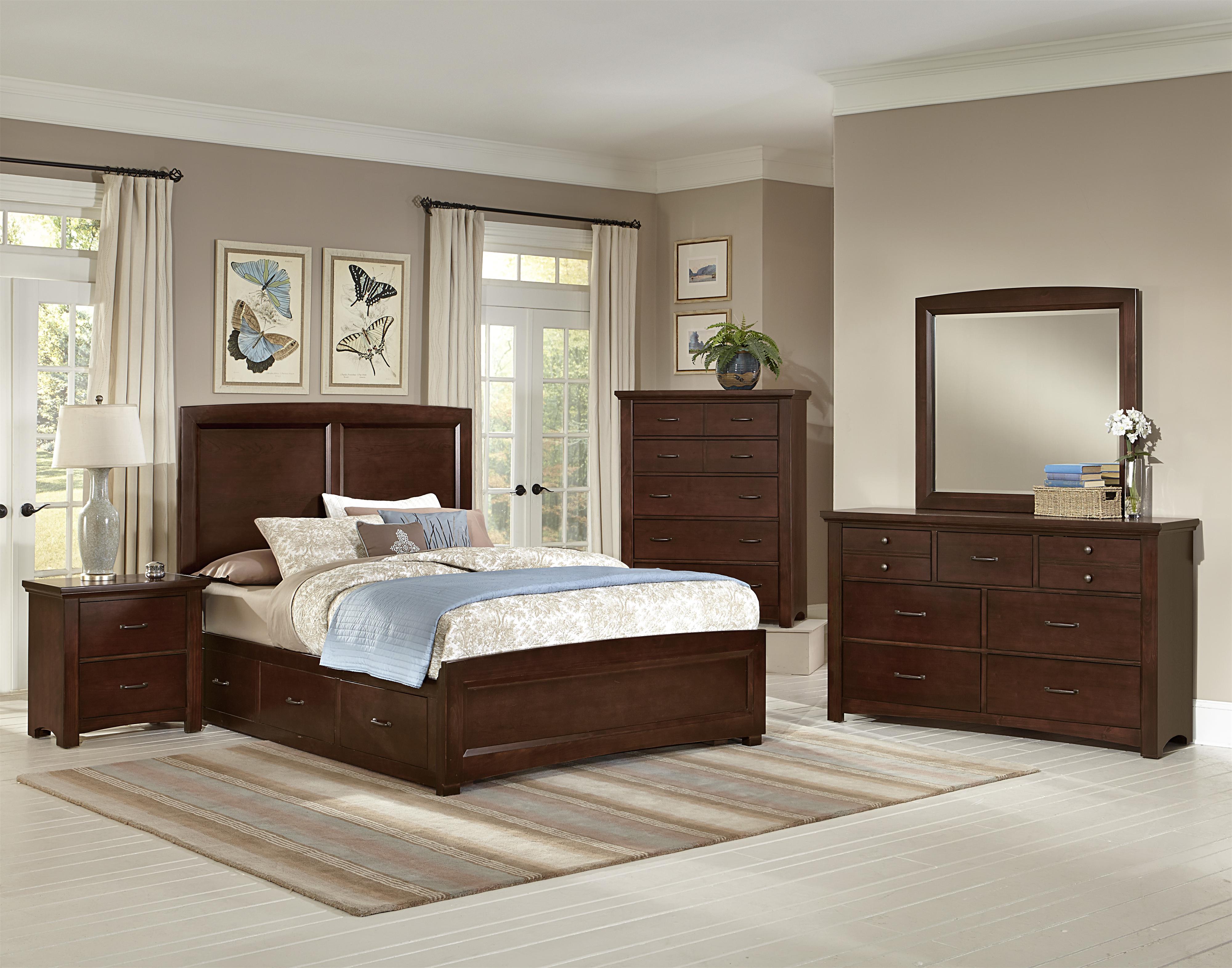 Vaughan Bassett Transitions Queen Bedroom Group Colder s