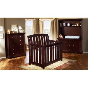 Westwood Design Brookline Transitional Chocolate Brown Convertible Westwood Design Brookline Transitional Chocolate Brown Convertible Crib