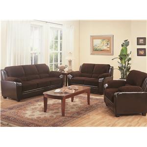 Coaster Monika Stationary Living Room Group
