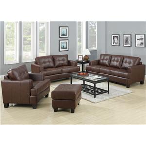 Coaster Samuel Stationary Living Room Group