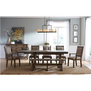 Kincaid Furniture Foundry Formal Dining Room Group