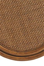 Woven, Crushed Bamboo Adds Tropical Flair to Tabletops