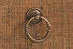 Custom-Designed Hardware in an Antique Metal Finish
