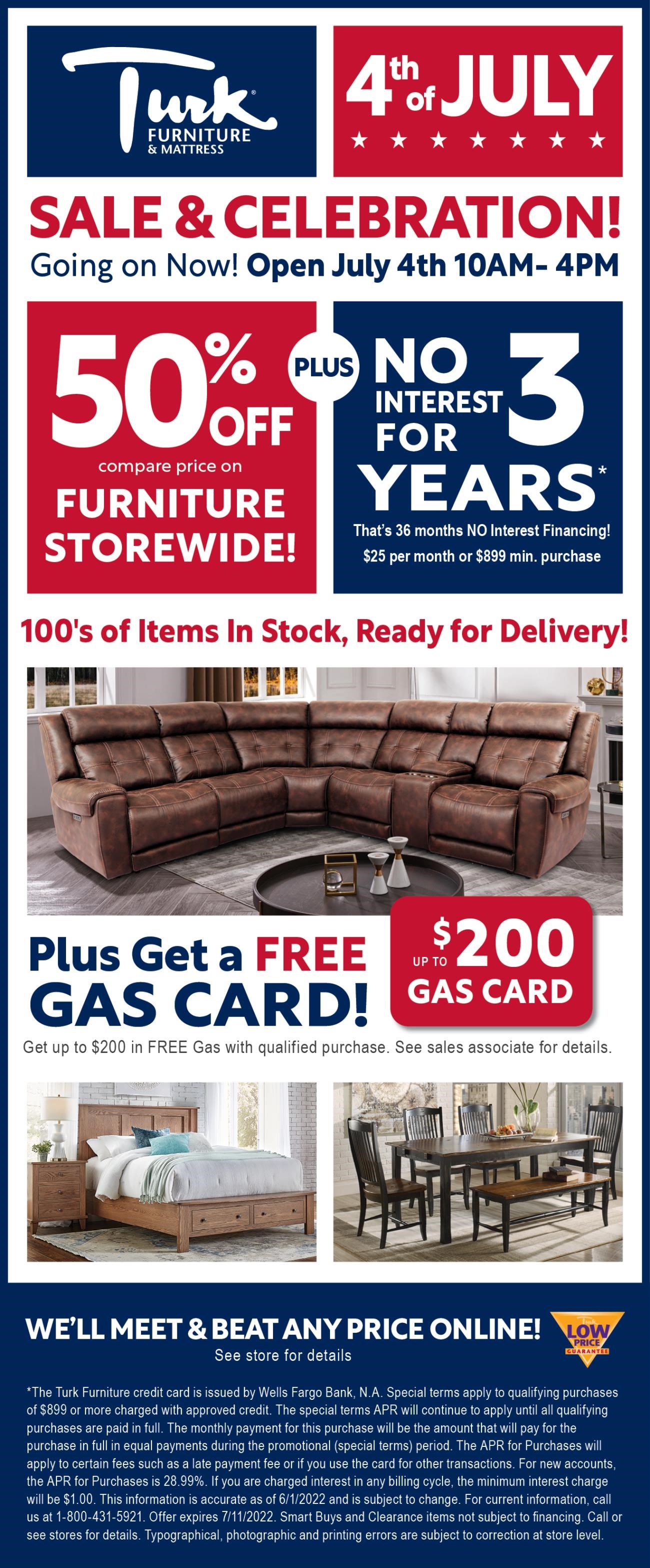 Turk Furniture Current Furniture Promotions Joliet, La Salle