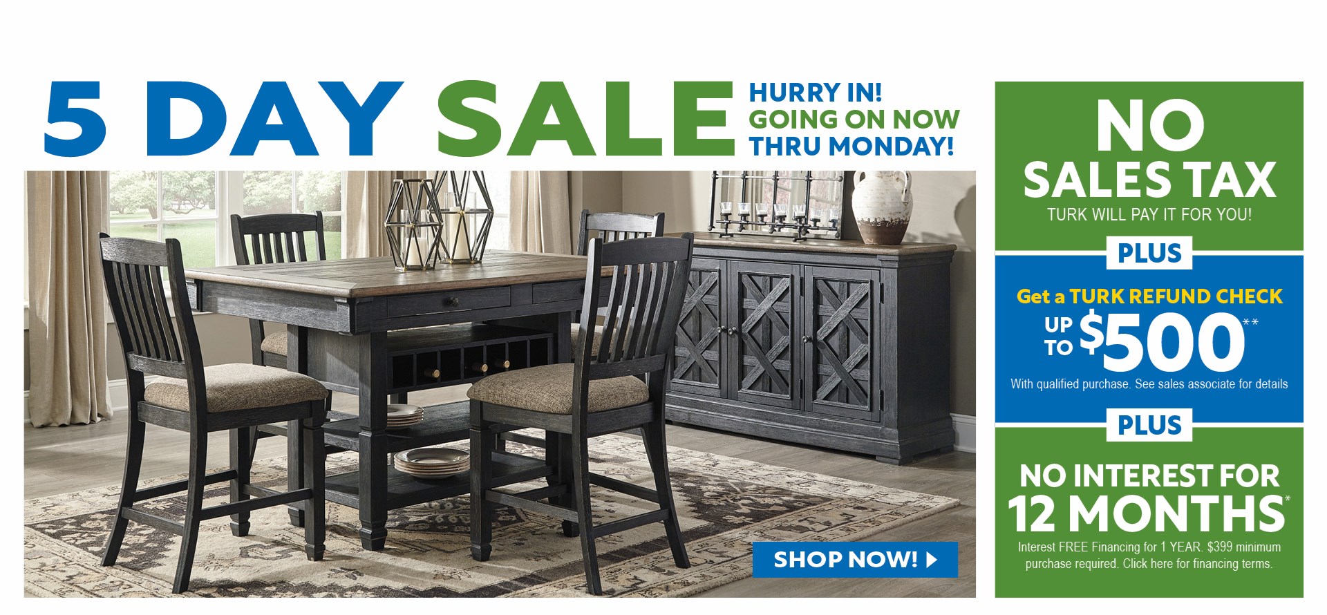 Turk Furniture Joliet, La Salle, Kankakee, Plainfield, Bourbonnais