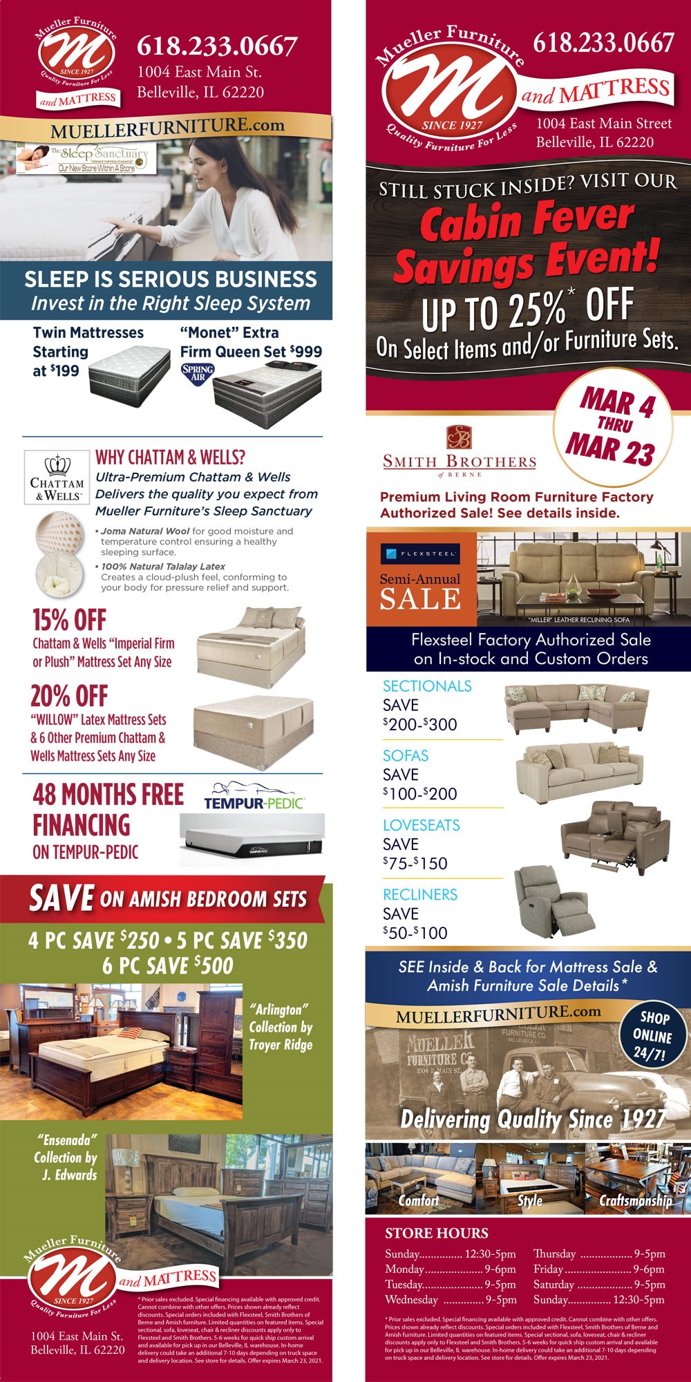 Mueller Furniture Current Furniture Promotions Lake St. Louis