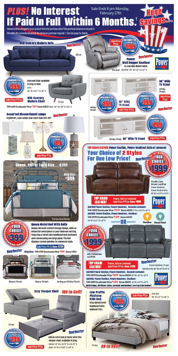 Furniture Fair North Carolina Current Furniture Promotions