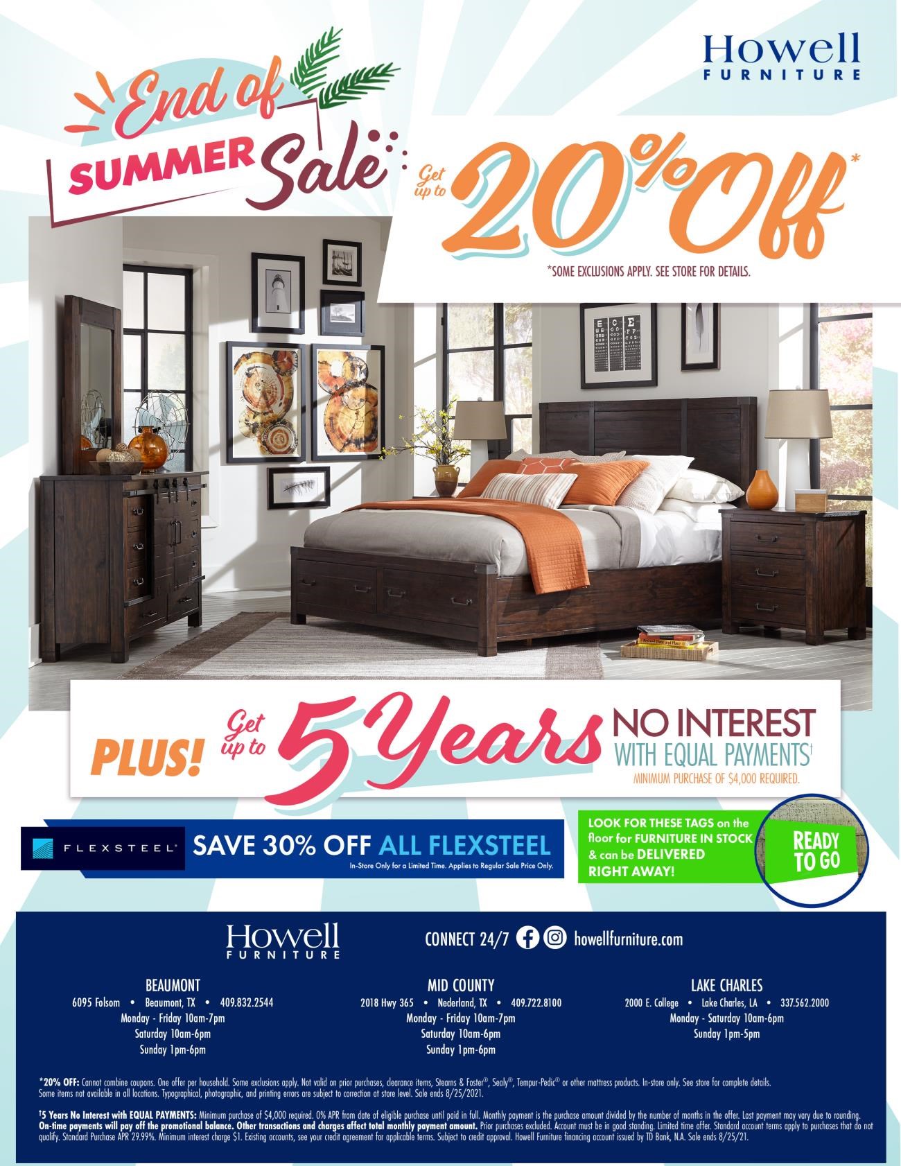 Furniture Deals & Discounts Beaumont, Port Arthur, Texas, Lake