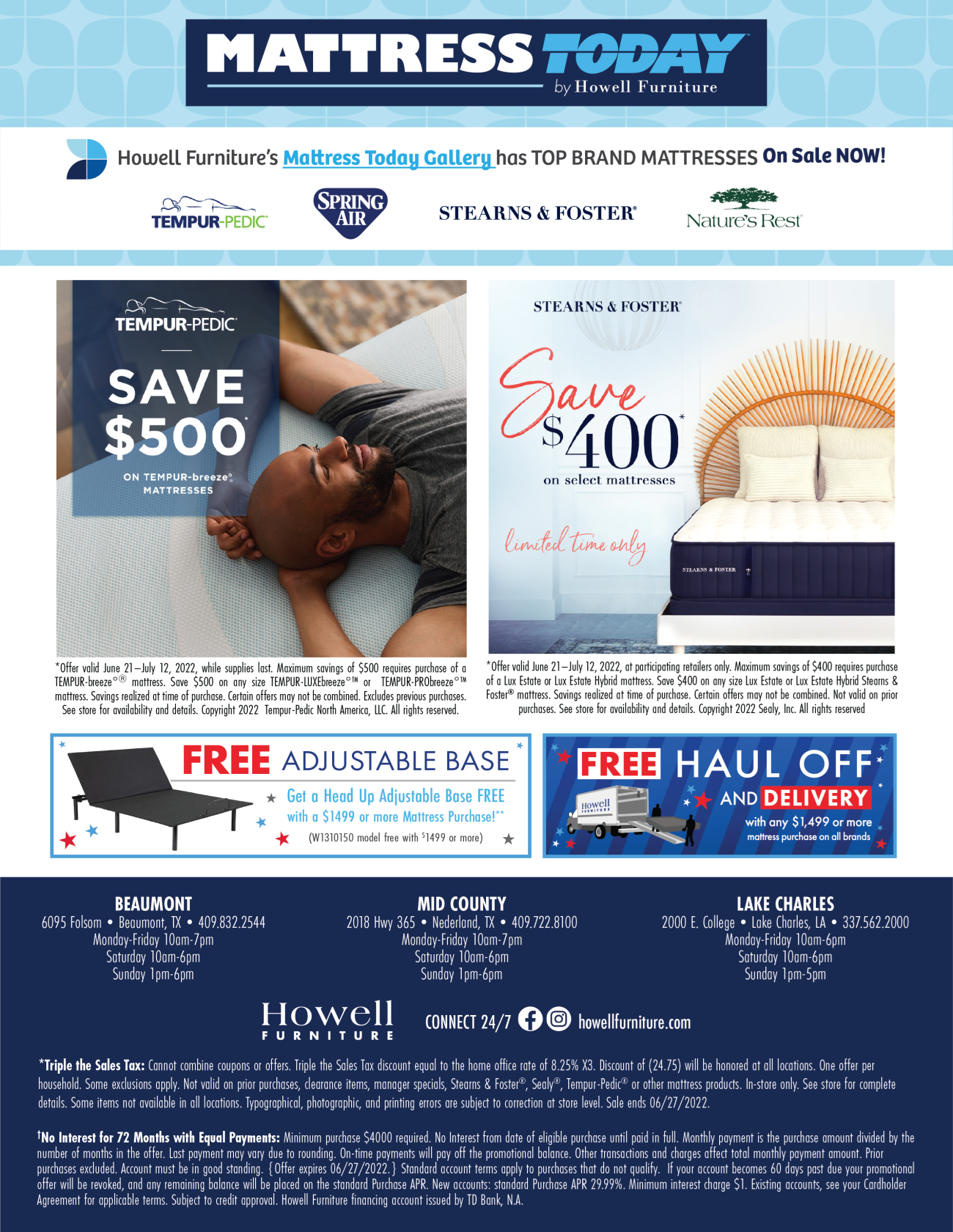 Furniture Deals & Discounts Beaumont, Port Arthur, Texas, Lake