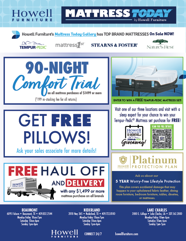 Furniture Deals & Discounts Beaumont, Port Arthur, Texas, Lake