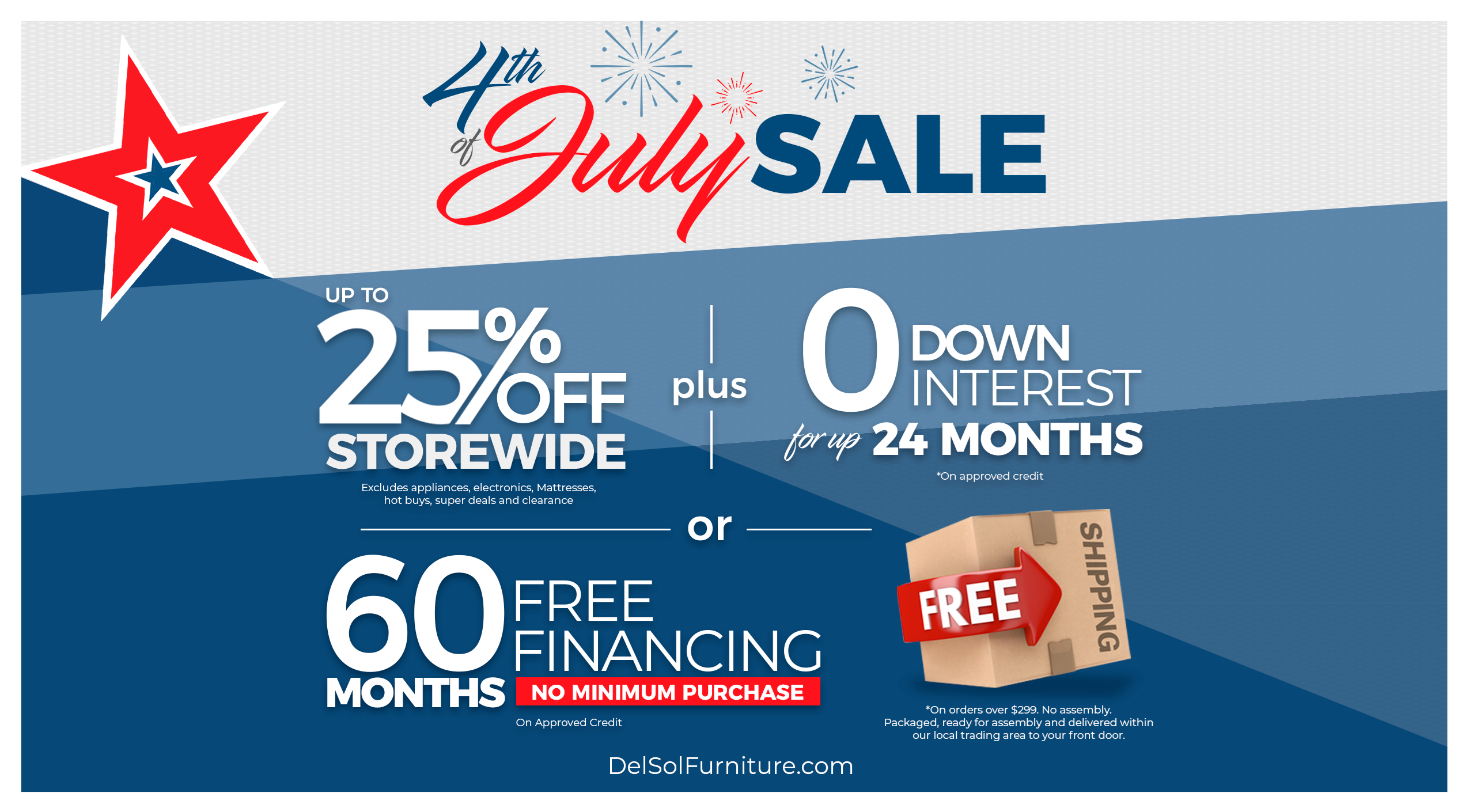 Phoenix Az Furniture Del Sol 4th Of July Easy Credit Furniture At Del Sol
