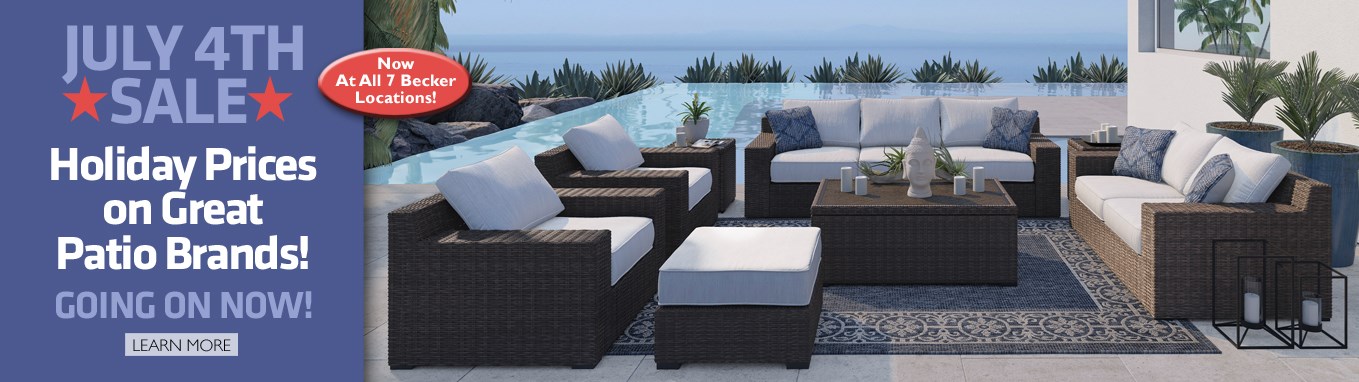 Becker Furniture World Twin Cities Minneapolis St Paul July 4th Patio