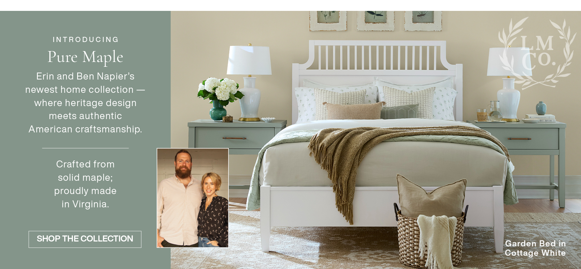 Introducing Pure Maple Collection from Erin and Ben Napier's LM Co. Collection