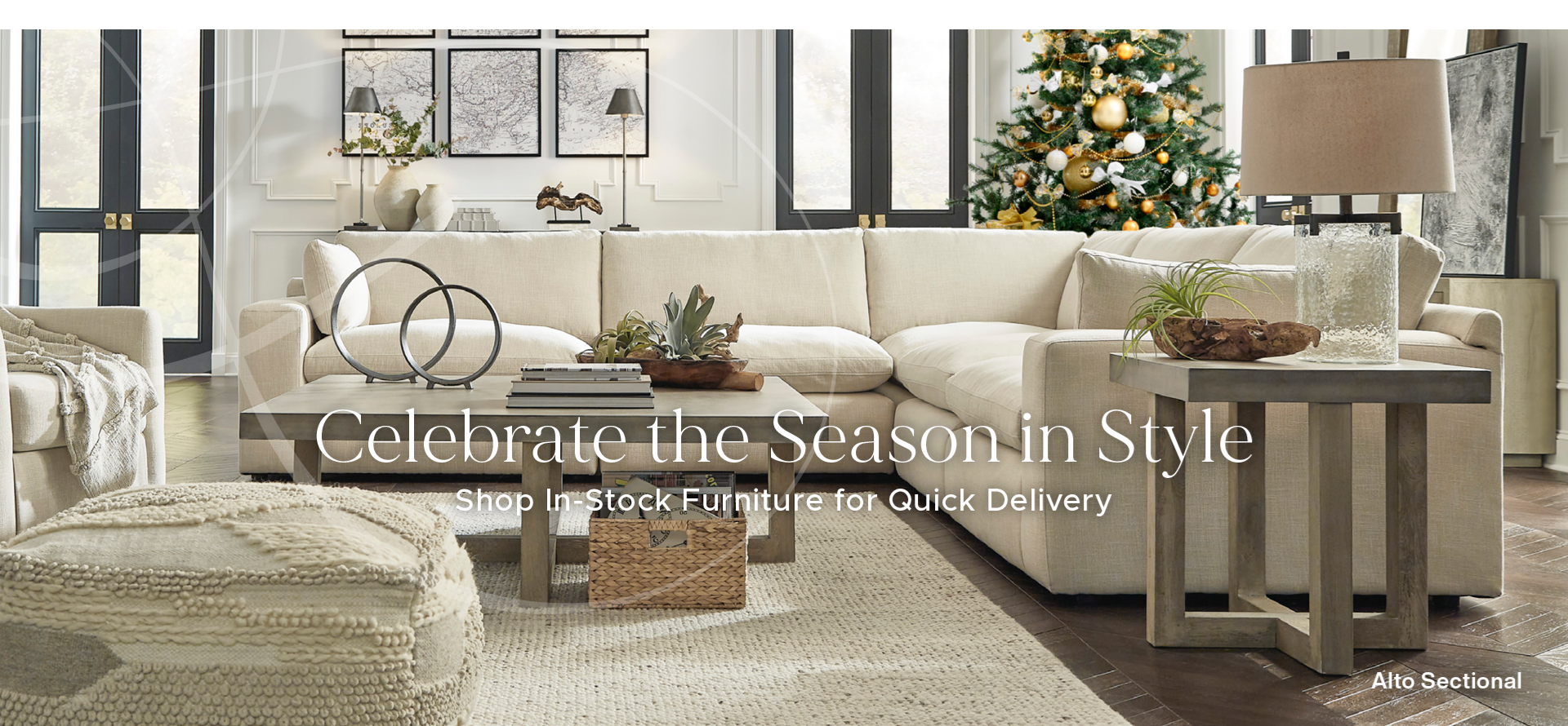 Refresh your home for the holidays, shop in-stock furniture