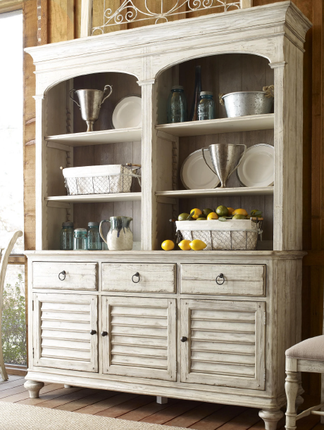 SAVE $370 Kincaid Solid Wood Weatherford Buffet and Hutch, While They Last