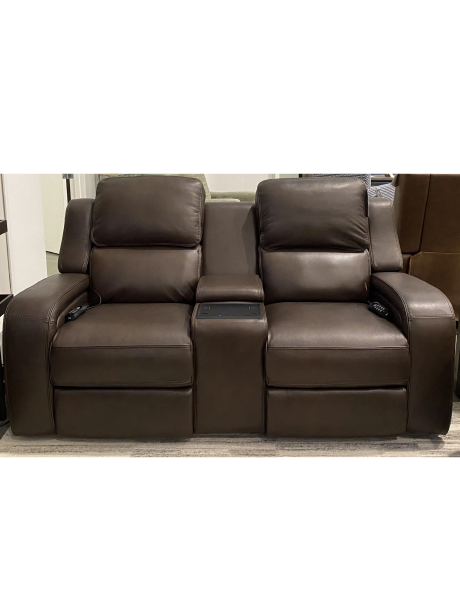 SAVE $100 Oz Power Reclining Loveseat with Immersive Sound