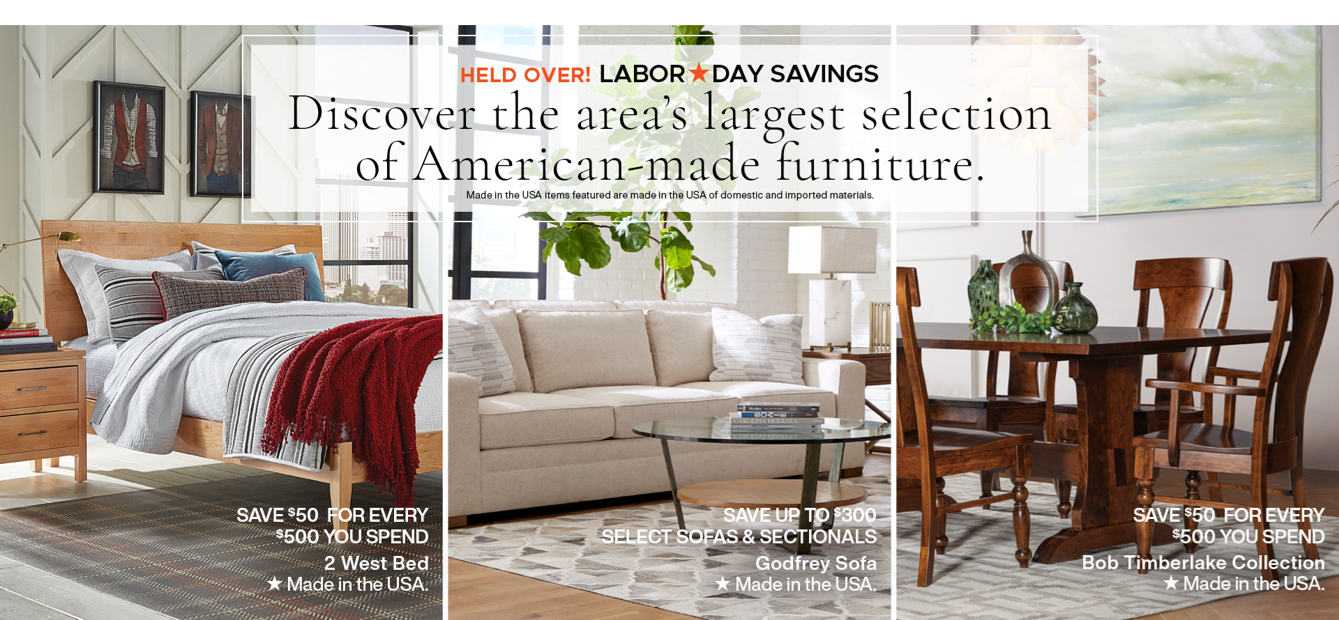 Labor Day Savings