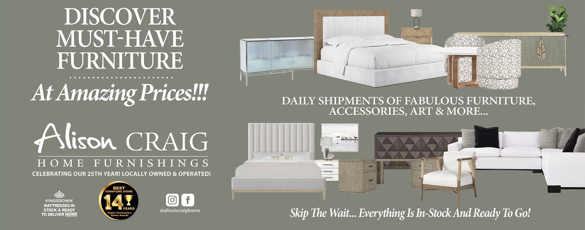 Discover Must Have Furniture!