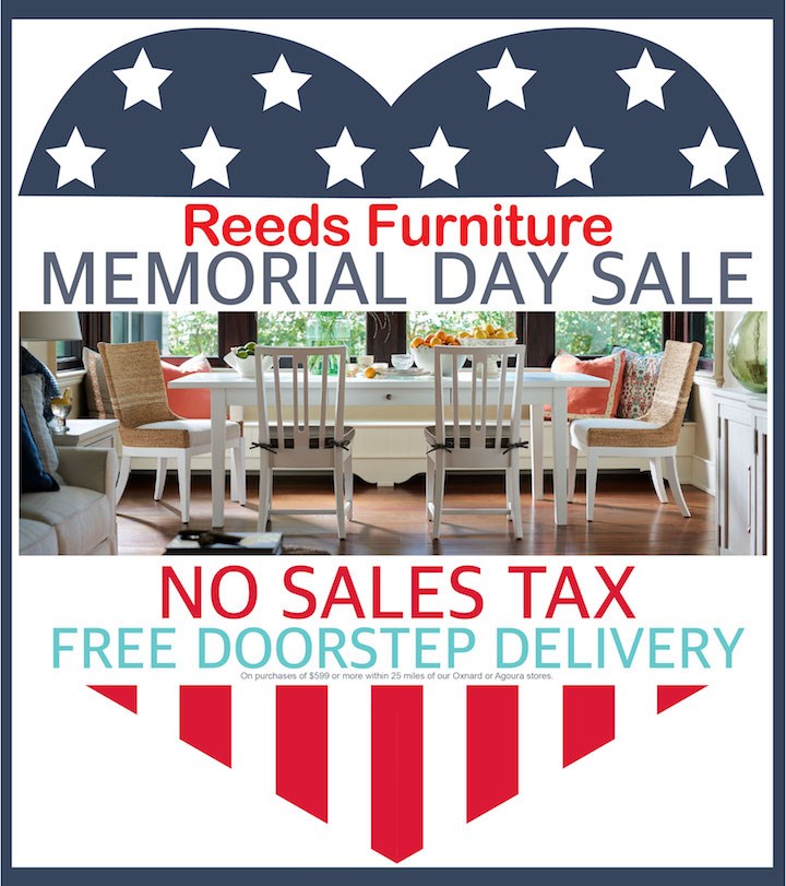Reeds Furniture Cur Promotions Los Angeles Reeds Memorial Day