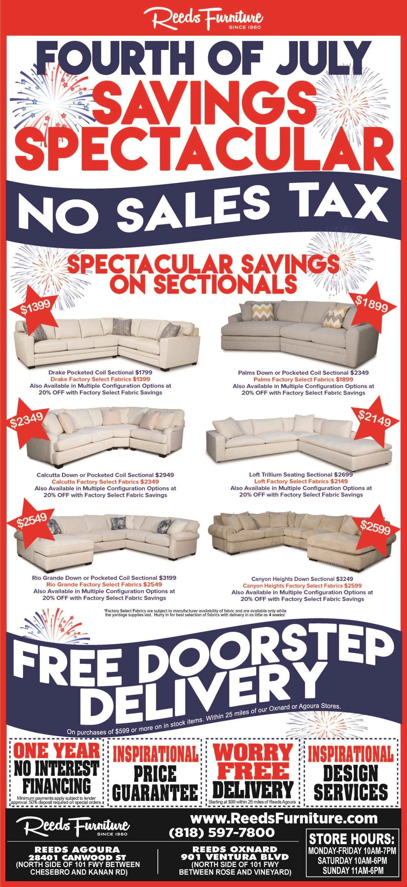 Reeds Furniture Cur Promotions Los Angeles Reeds Furniture For The Best S And Deals On In Los Angeles Thousand Oaks Simi Valley Agoura Hills Oxnard Calabas Malibu