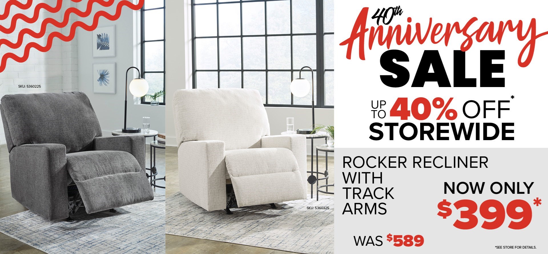 40 Anniversary Sale