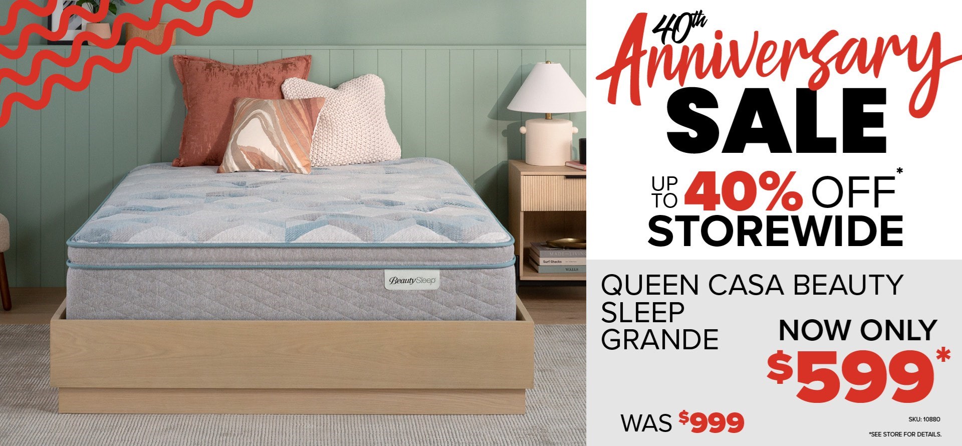 40 Anniversary Sale