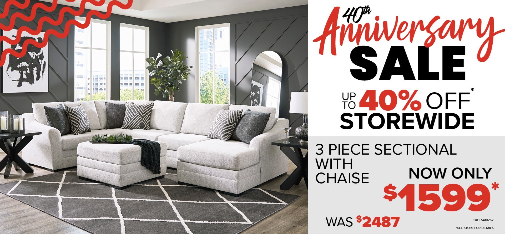 40 Anniversary Sale